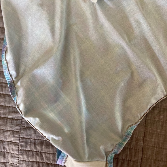Bathing Suit w Two Button Accent Mid 1980's - Picture 8 of 13